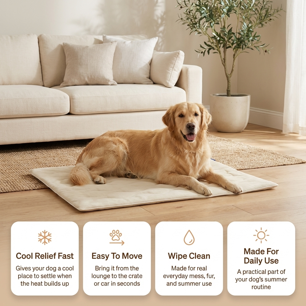 Paws & Polar Dog Cooling Mat
